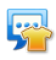 Handcent SMS Skin(Chinese Fish&Flower) icon