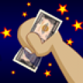 Handless millionaire icon