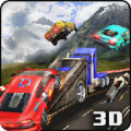 Highway Smashing Road Truck 3D icon