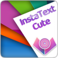 InstaText Cute icon