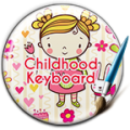 Keyboard Childhood Theme icon