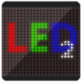 Led scrolling display icon