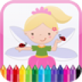 Little Fairies Kids Coloring icon