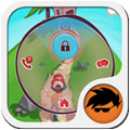 Lock Screen Cartoon Theme icon