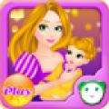 Long-Hair Mom Care Newborn Baby 1.0.0