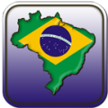 Map of Brazil icon