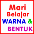 Mari Belajar Warna, Bentuk Dan Objek icon