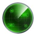 Money radar detector simulator icon