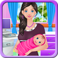 Newborn Baby Diaper Change icon