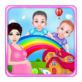 Newborn Twins Baby sitter icon