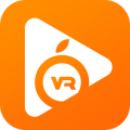 Orange VR player icon