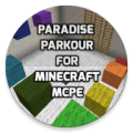 Paradise Parkour map for MCPE 1.1