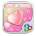 Pink girl GO Launcher Theme icon