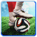 Play football kicks icon