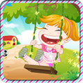 Playing On A Swing DressUp icon