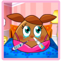 Pou Girl Flu Care icon