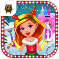 Princess Christmas Cleanup icon