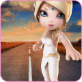 Princess Crossy Game Road Fun icon
