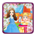 Princess Newborn Baby Doctor Care icon