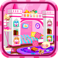Princess room cleanup icon