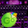 Purple Flame GO Keyboard theme 1.6