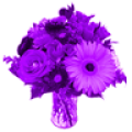 Purple Flowers Live Wallpaper icon