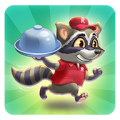 Raccoon Pizza Rush icon