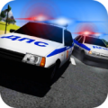 Racing on Lada Vaz Police 3D 1.0