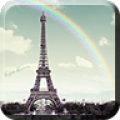 Rainbow Eiffel icon