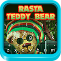 Rasta Teddy Bear Keyboard icon