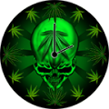 Rasta Weed Clock Widget icon