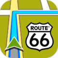 Route 66 Navigate icon