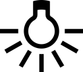 Samsung_style_assistive_light_wiget icon