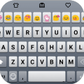 Simple Blue Keyboard icon
