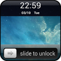 Slide to unlock - Iphone Lock icon