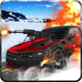 Snow Traffic Car Racing Rider icon