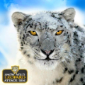 Snow Wild Leopard Attack Sim icon