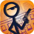 Stickmans Attack - Town Gun Shooting and Jumping icon