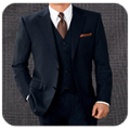 Stylish Man Suit Photo Montage icon