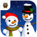 Sweet Baby Girl Christmas Fun and Snowman Gifts icon