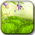The sparkling flowers icon