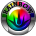 Theme rainbow GO Launcher EX icon