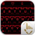 Theme x TouchPal Neon2red icon