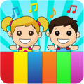 Toddler piano icon