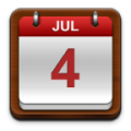 US Calendar icon