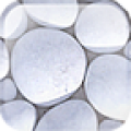 White Pebble Live Wallpaper icon