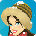 Winter Snow Day Shopping icon