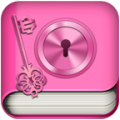 Diary with lock icon