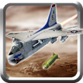 WW2 airborne fighter plane icon