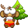 Xmas Bubble Monkey icon